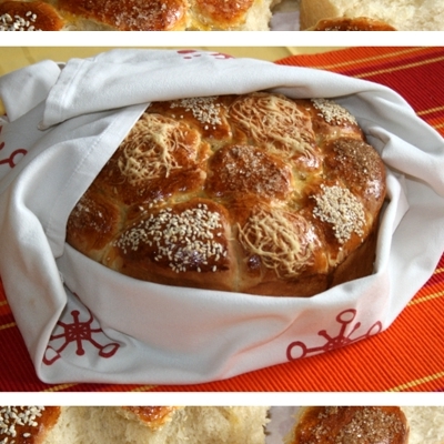 culinary: Partybrot - German sweet/savory bread, 2008