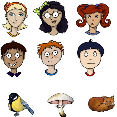 graphics for contest iBobor and its interactive applications, 2013